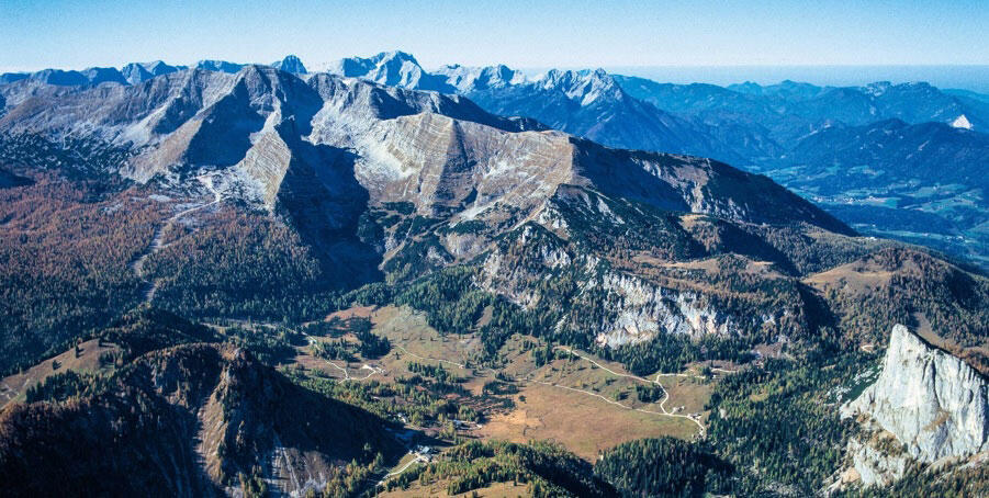 Bergpanoraman Wurzeralm